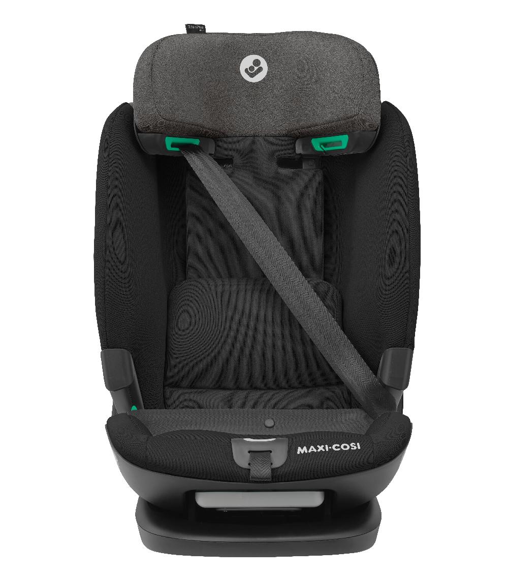 babymarkt Kindersitz Titan Plus i-Size Authentic Black Kostenlose Rückgabe