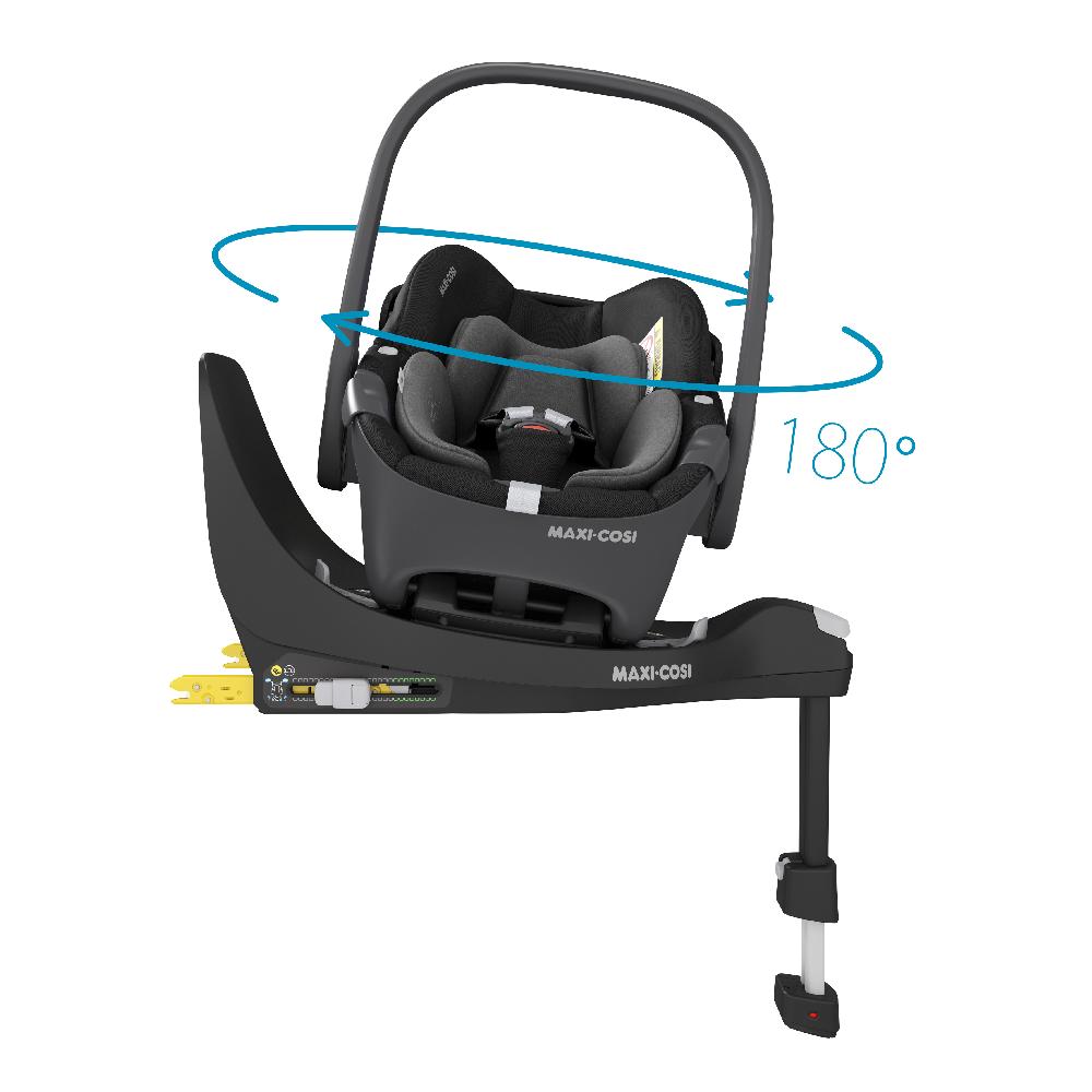 babymarkt Set Babyschale Pebble 360 Essential Black plus Basisstation FamilyFix 360 Begrenzte Freigabe
