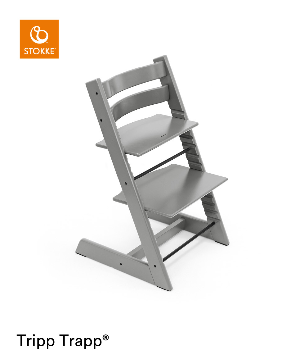 babymarkt Tripp Trapp Hochstuhl Buche Storm Grey + Gratis Baby Set V2 storm grey Angebote