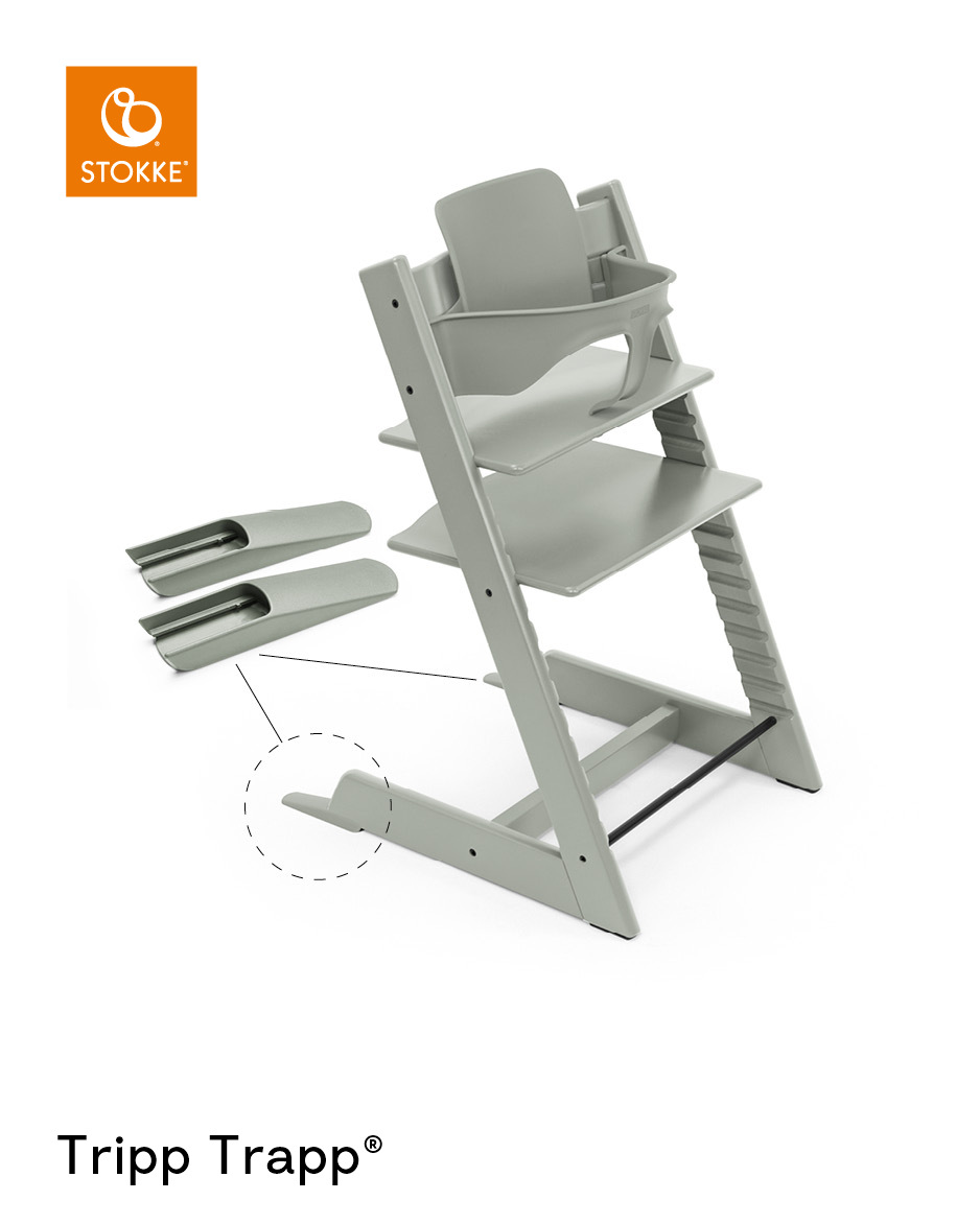babymarkt Tripp Trapp Hochstuhl Glacier Green + Gratis Baby Set V2 Glacier Green Schlussverkauf