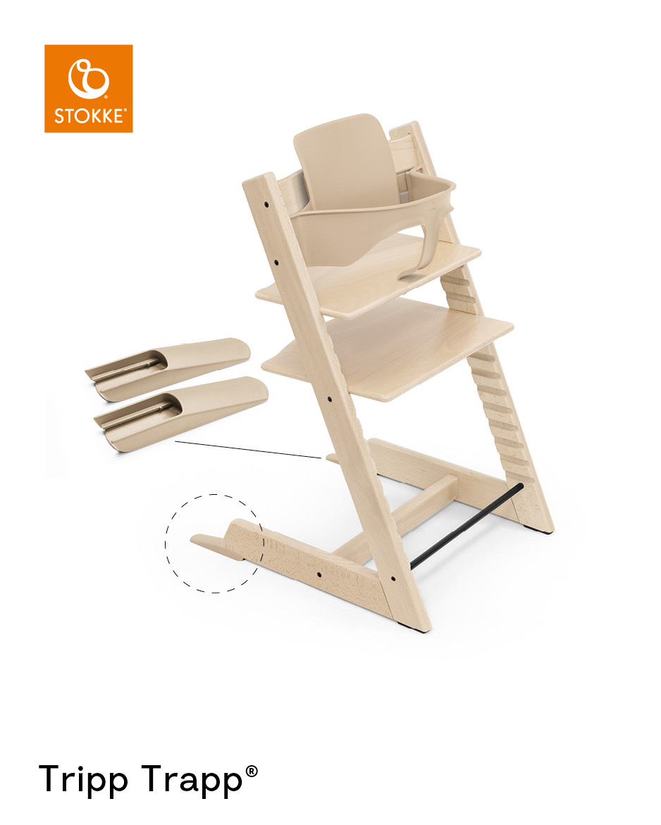 babymarkt Mega Tripp Trapp Set Hochstuhl Buche natur inkl. Newborn Set Grey und Baby Set V2 natur Limitierter Zeitrabatt