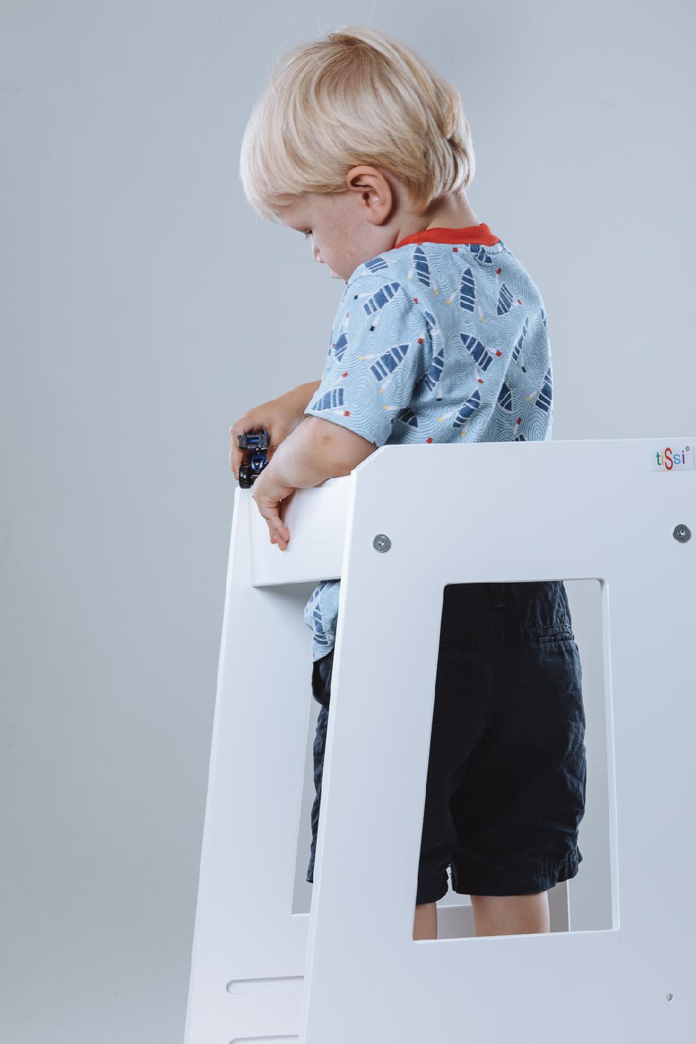 babymarkt Lernturm Felix weiß Saisonschlussverkauf