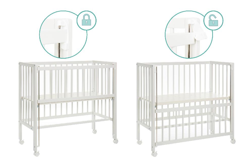 babymarkt Beistellbett Cocon weiß Osterangebot