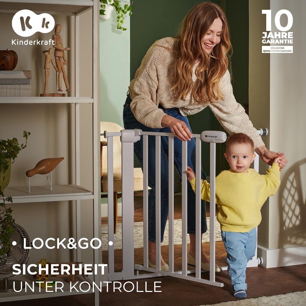 babymarkt Türschutzgitter LOCK&GO black Jubiläumsangebot