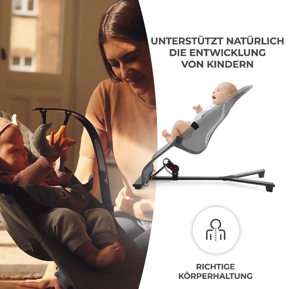 babymarkt Babywippe MIMI grey Neueste Mode