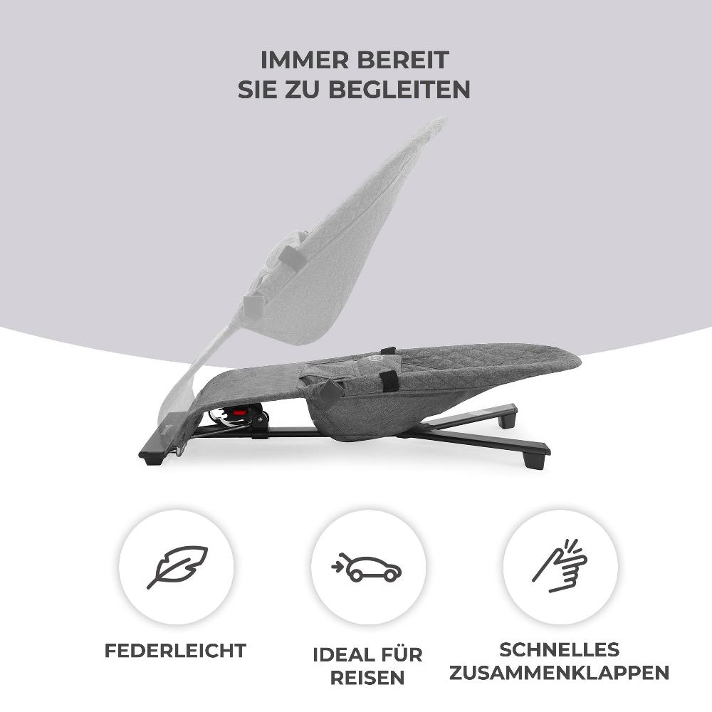 babymarkt Babywippe MIMI grey Neueste Mode