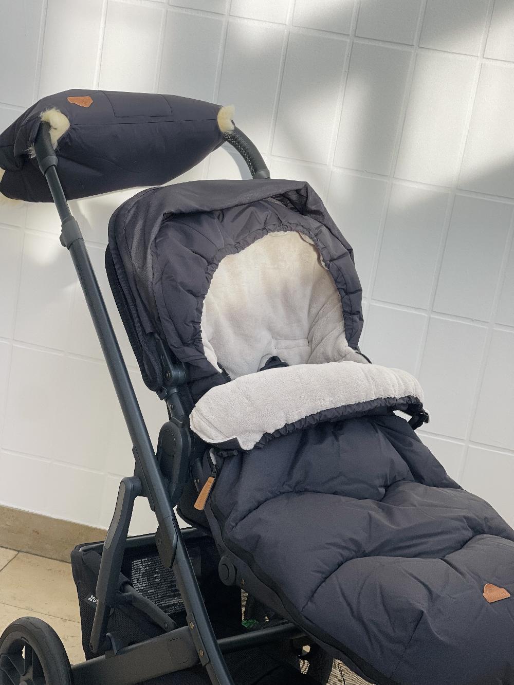 babymarkt Winterfußsack vanntasly Thermo schwarz Online Outlet