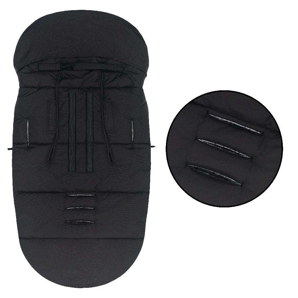 babymarkt Winterfußsack vanntasly Thermo schwarz Online Outlet