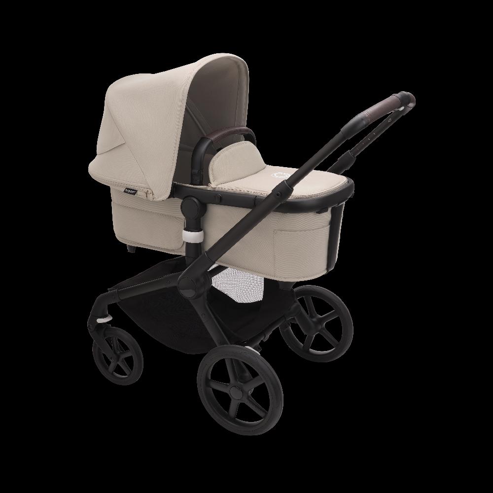 babymarkt Kinderwagen Fox 5 mit Liegewanne und Sitz Black/Desert Taupe Super Sparpreis