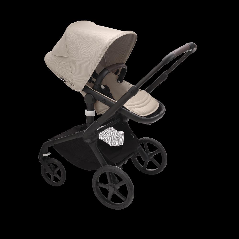 babymarkt Kinderwagen Fox 5 mit Liegewanne und Sitz Black/Desert Taupe Super Sparpreis