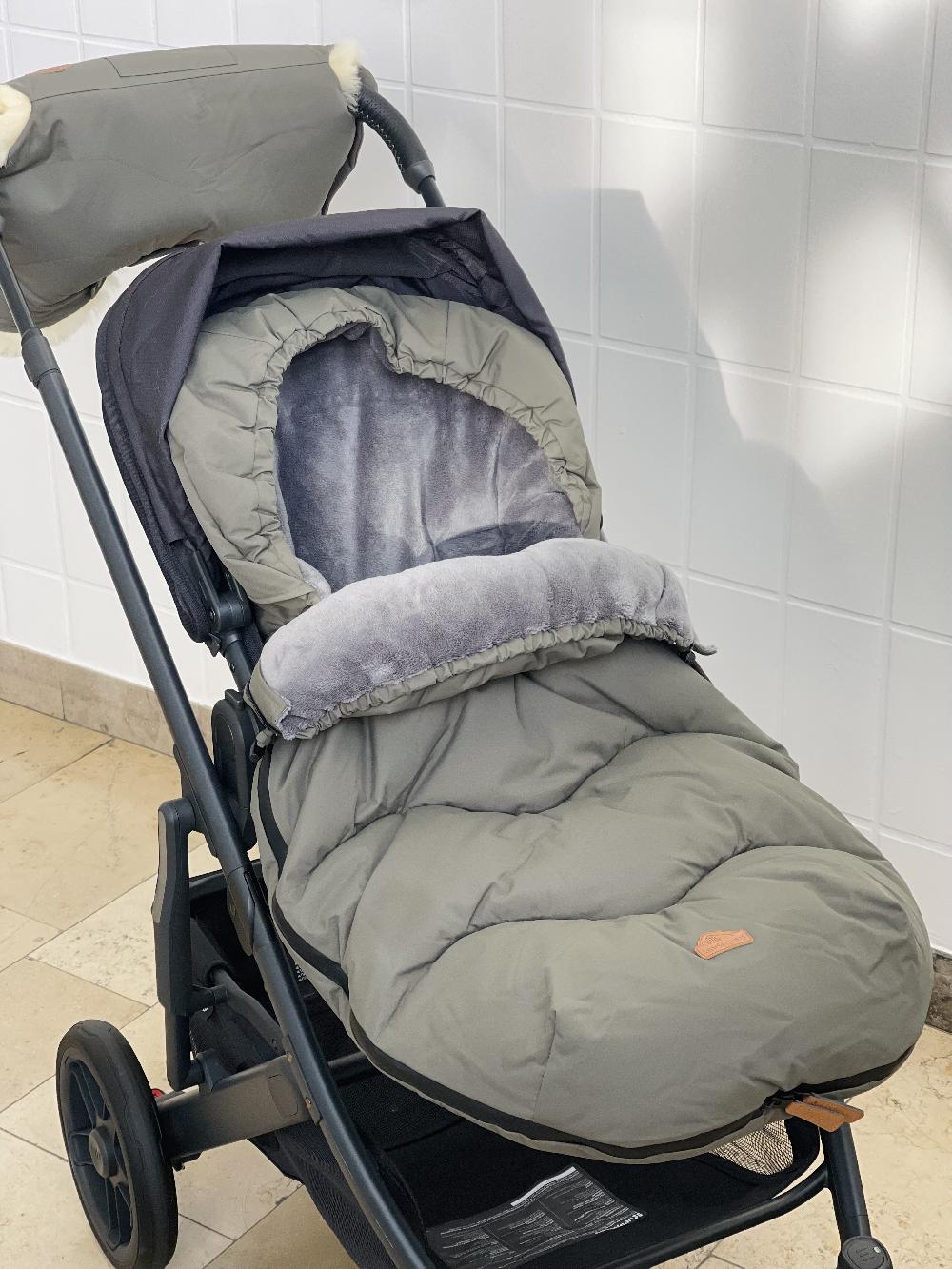 babymarkt Winterfußsack vanntasly Thermo oliv 50% Rabatt mit kostenlosem Versand