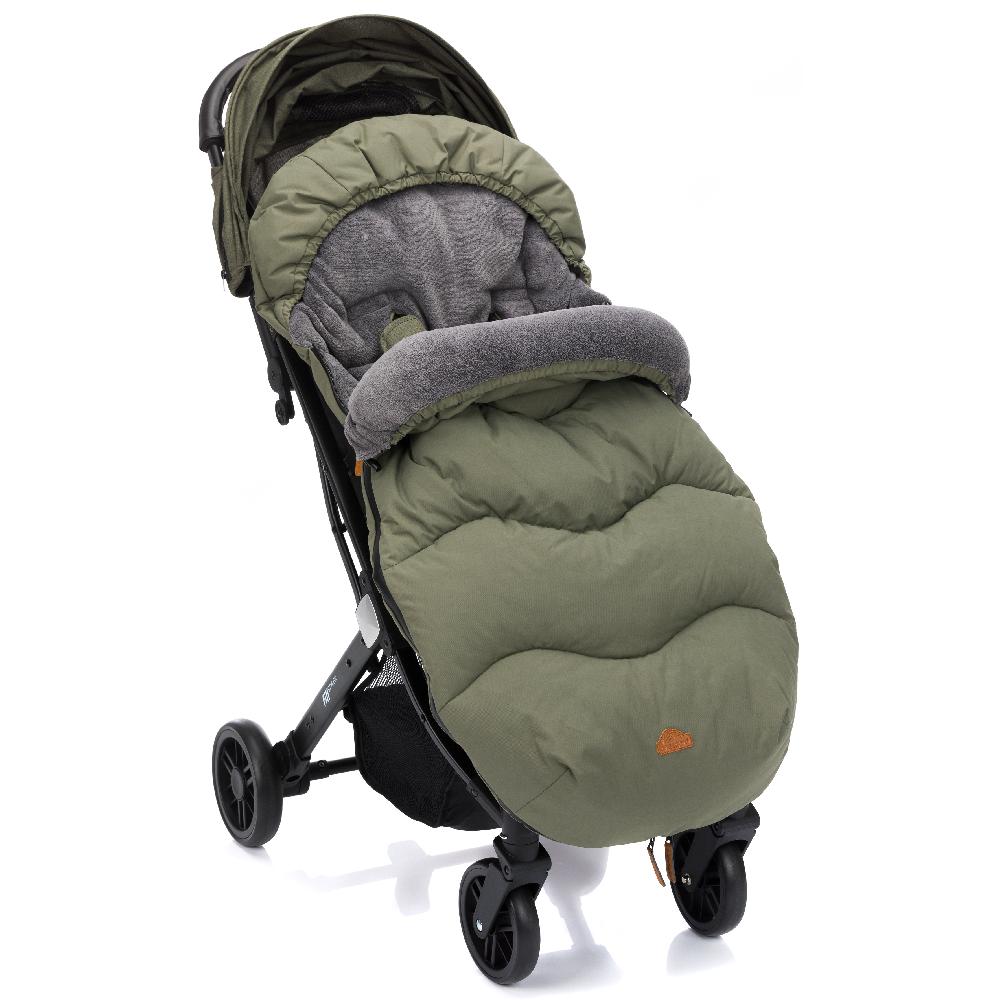 babymarkt Winterfußsack vanntasly Thermo oliv 50% Rabatt mit kostenlosem Versand