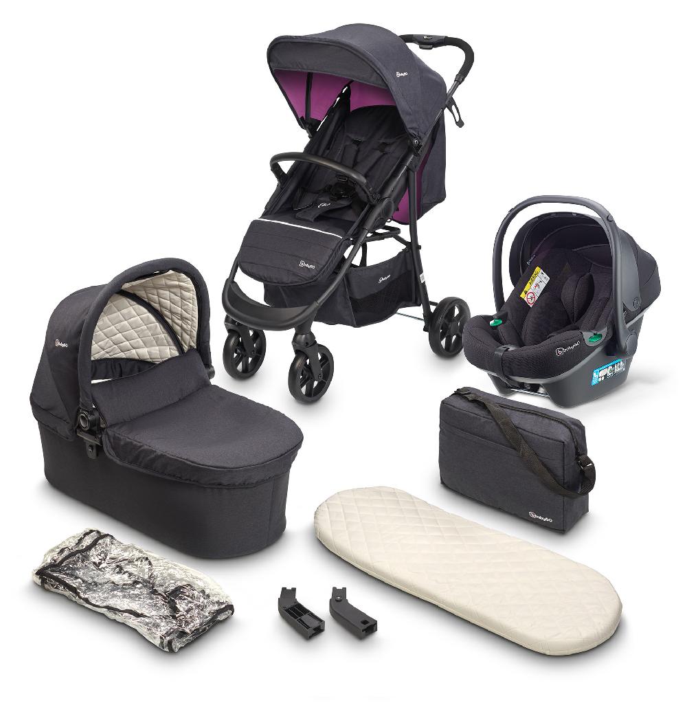 babymarkt Kombikinderwagen Style 3 in 1 Rose Günstiger Verkauf