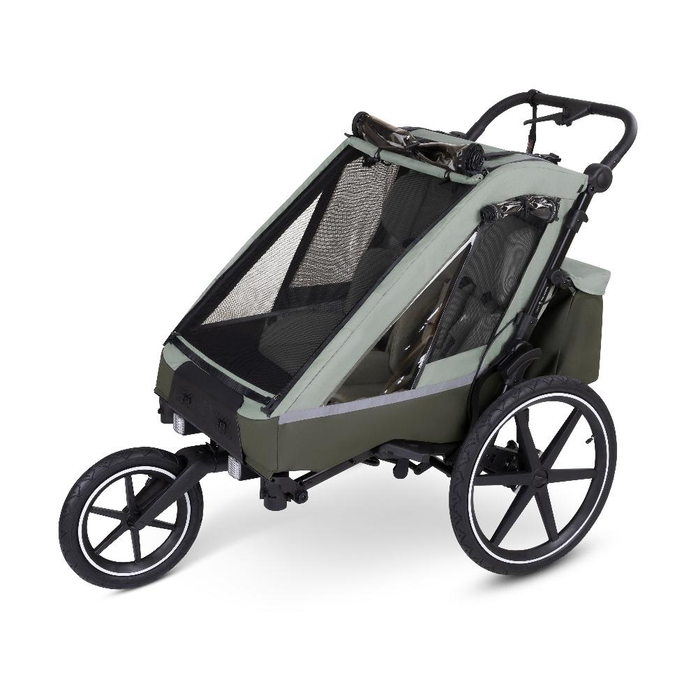 babymarkt Fahrradanhänger Tour olive Limitierter Zeitrabatt