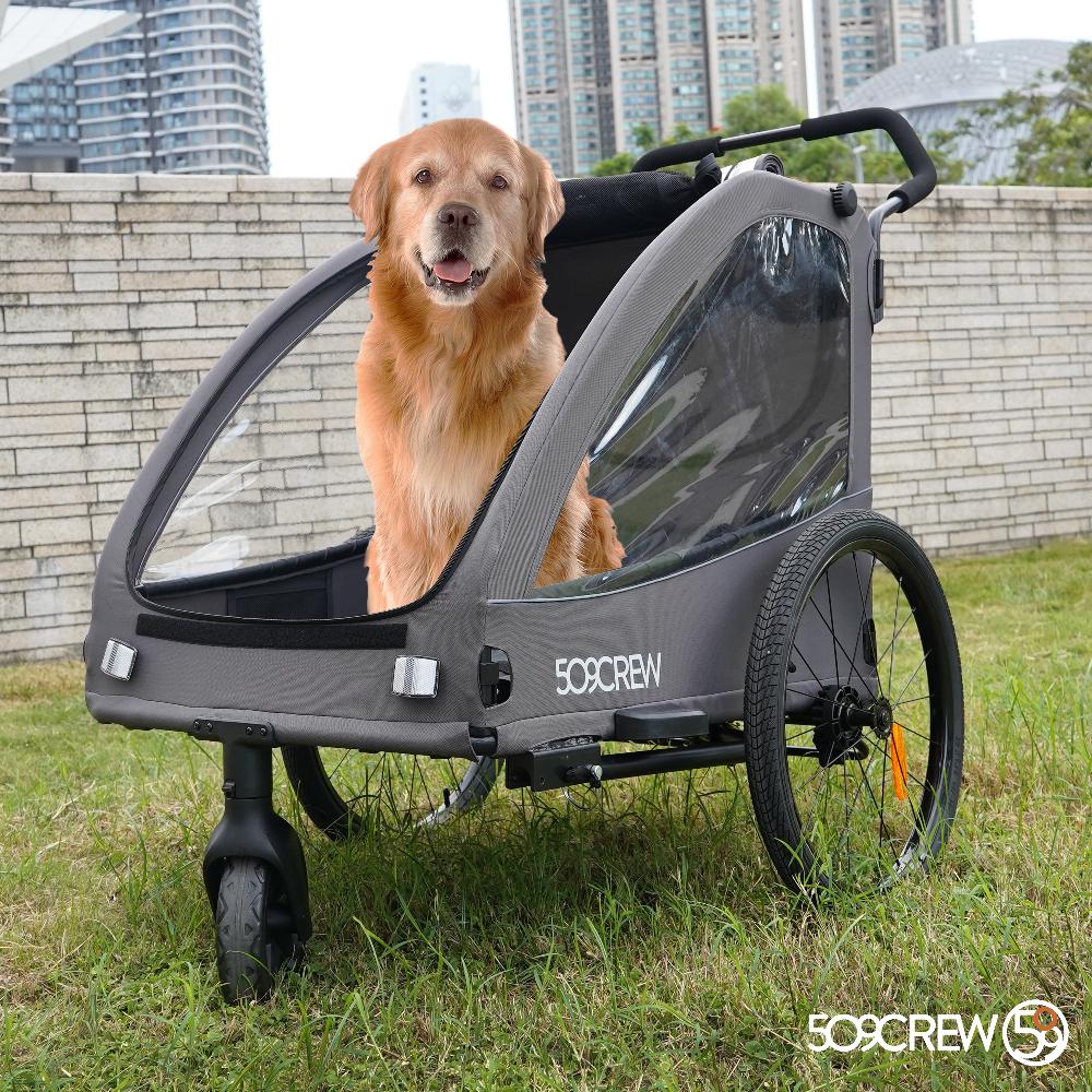 babymarkt Crew Fahrradanhänger Trailer II Dark Grey Begrenztes Angebot