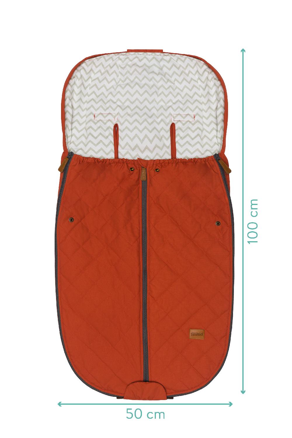 babymarkt Sommerfußsack Light Big 100x50 cm paprika Online Shopping