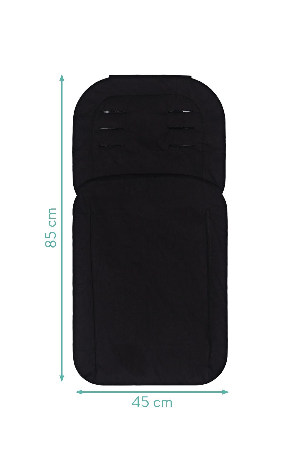 babymarkt Sommerfußsack Eco 83x43 cm schwarz Black Friday