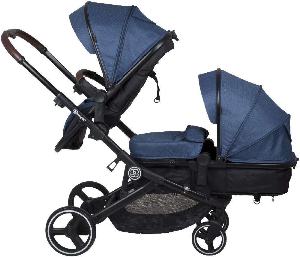 babymarkt Geschwisterwagen Twinner Blue Cyber Monday