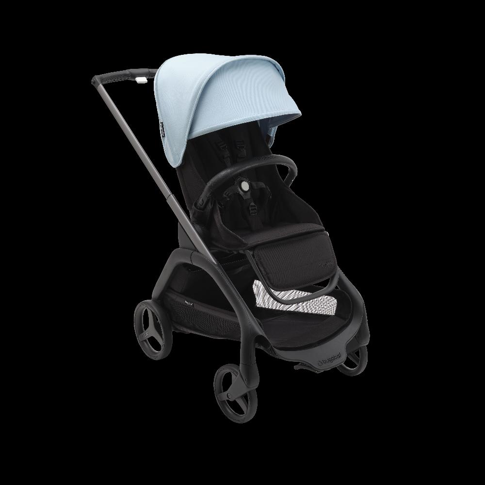babymarkt Kinderwagen Dragonfly Complete Graphite/Midnight Black/Skyline Blue Essential Bundle Heißer Verkauf