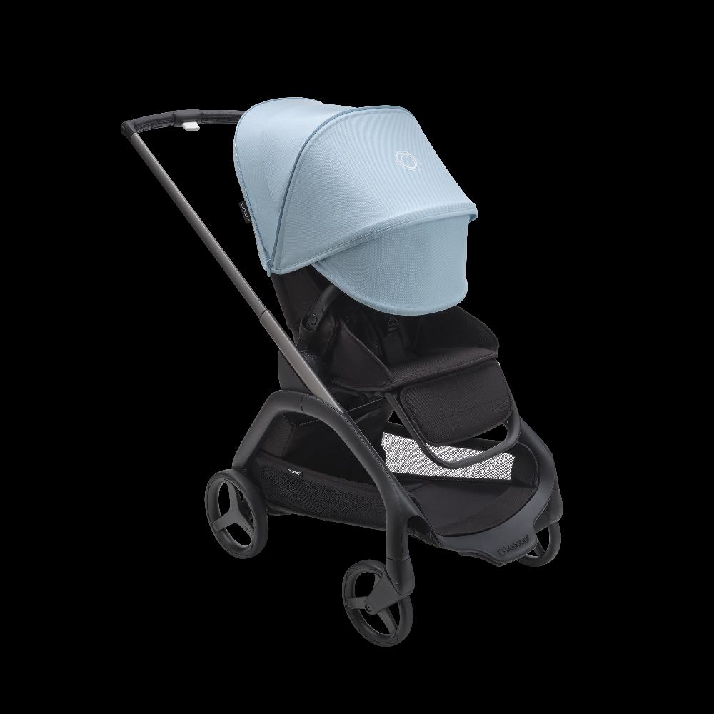 babymarkt Kinderwagen Dragonfly Complete Graphite/Midnight Black/Skyline Blue Essential Bundle Heißer Verkauf