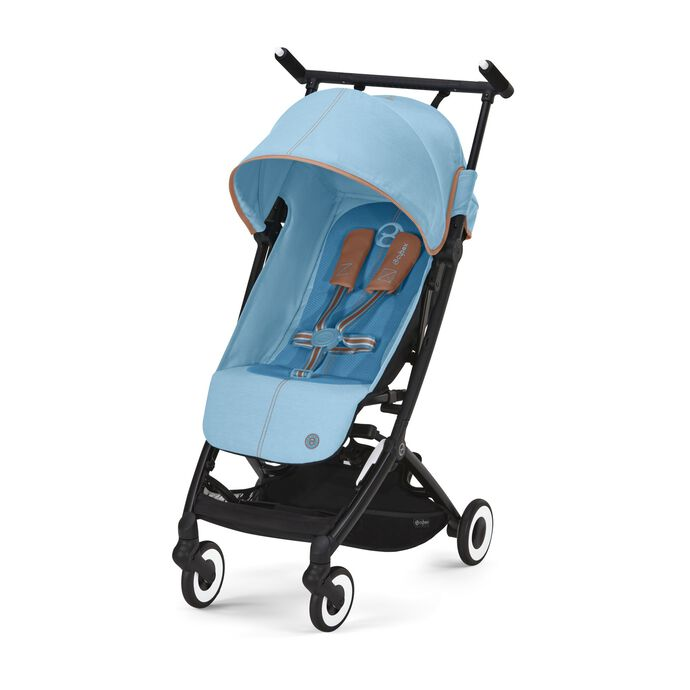 babymarkt Buggy Libelle Beach Blue inklusive Babyschale Cloud G i-Size Lava Grey und Adapter Neuheiten