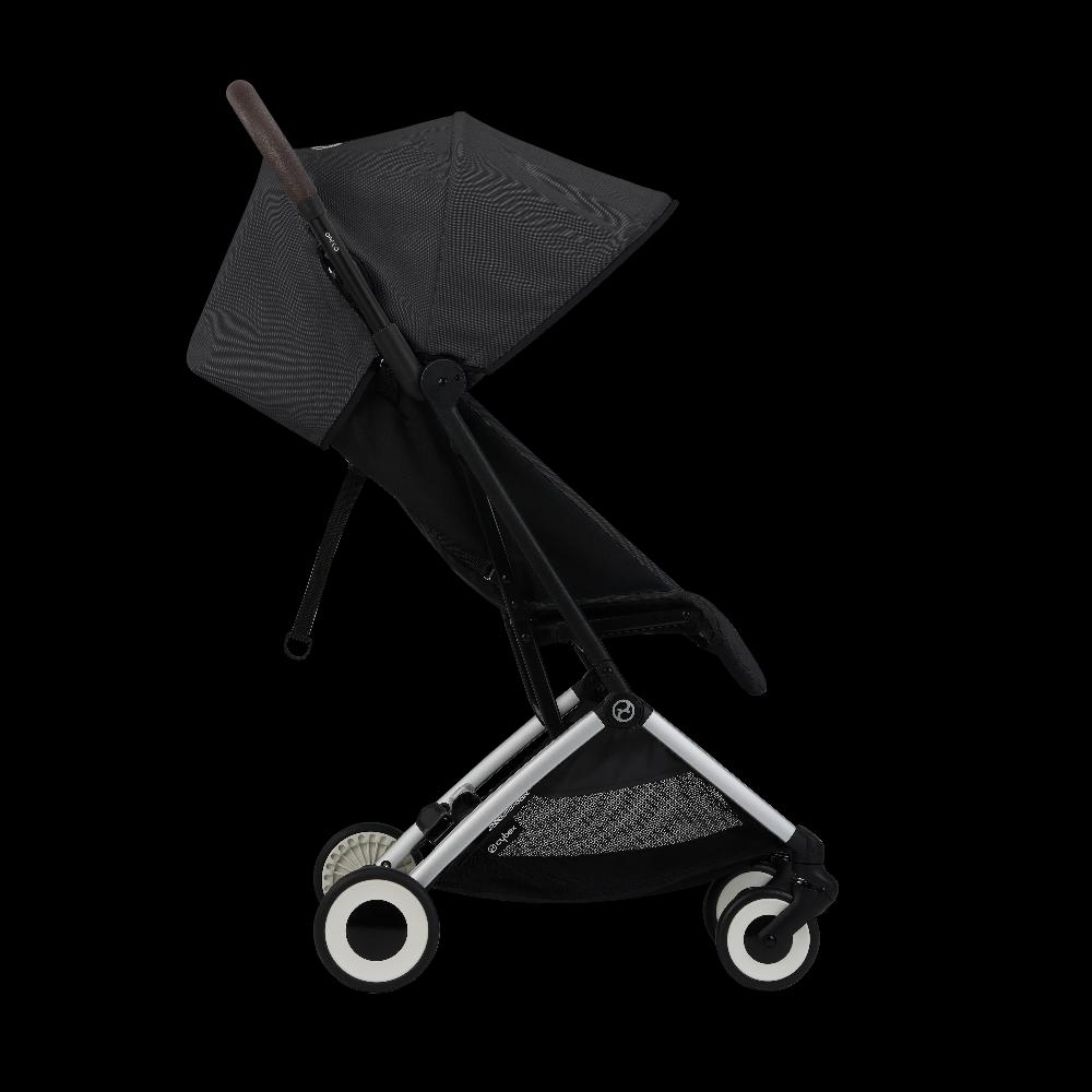 babymarkt Kinderwagen Orfeo Silver Moon Black inklusive Babyschale Cloud G i-Size Lava Grey und Adapter Saisonale Angebote