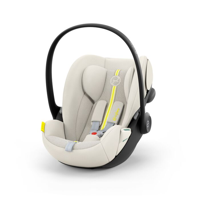 babymarkt Kinderwagen Gazelle S Taupe Seashell Beige inklusive Babyschale Cloud G i-Size Plus Seashell Beige Basisstation Base G und Adapter Räumungsverkauf