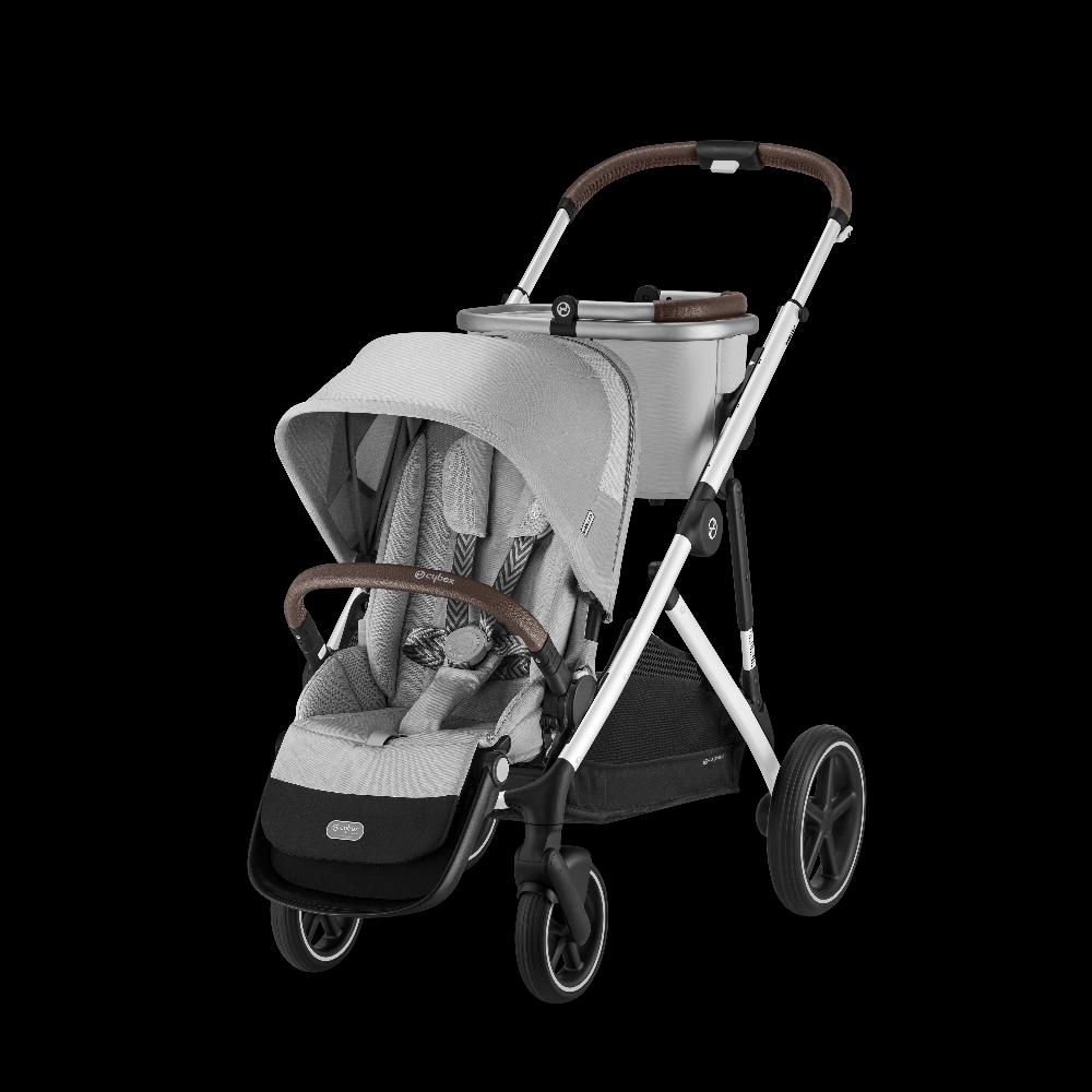 babymarkt Kinderwagen Gazelle S Silver Lava Grey inklusive Babyschale Cloud G i-Size Lava Grey Basisstation Base G und Adapter Tägliche Deals