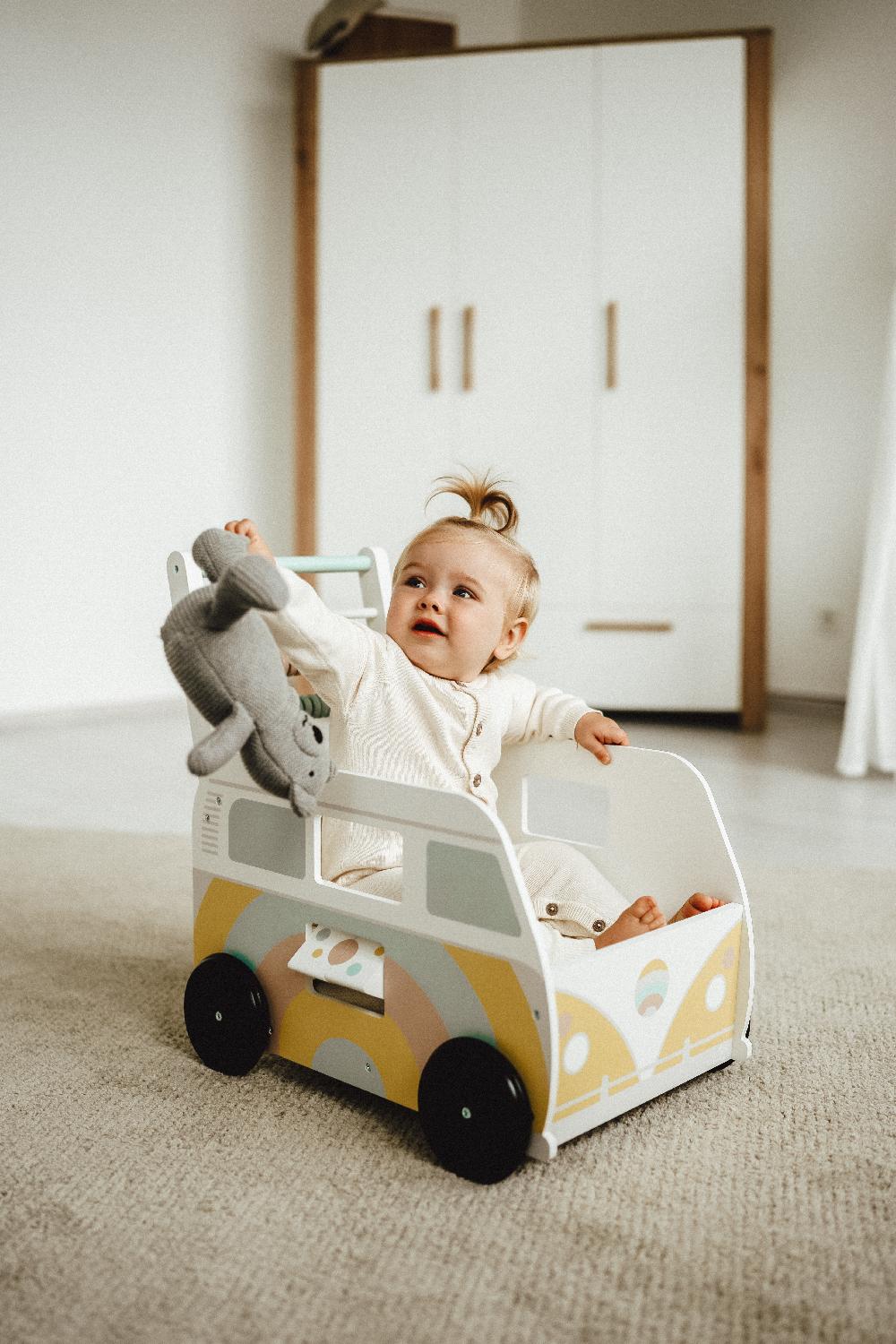 babymarkt Lauflernwagen turbus Regenbogen Kostenlose Rückgabe