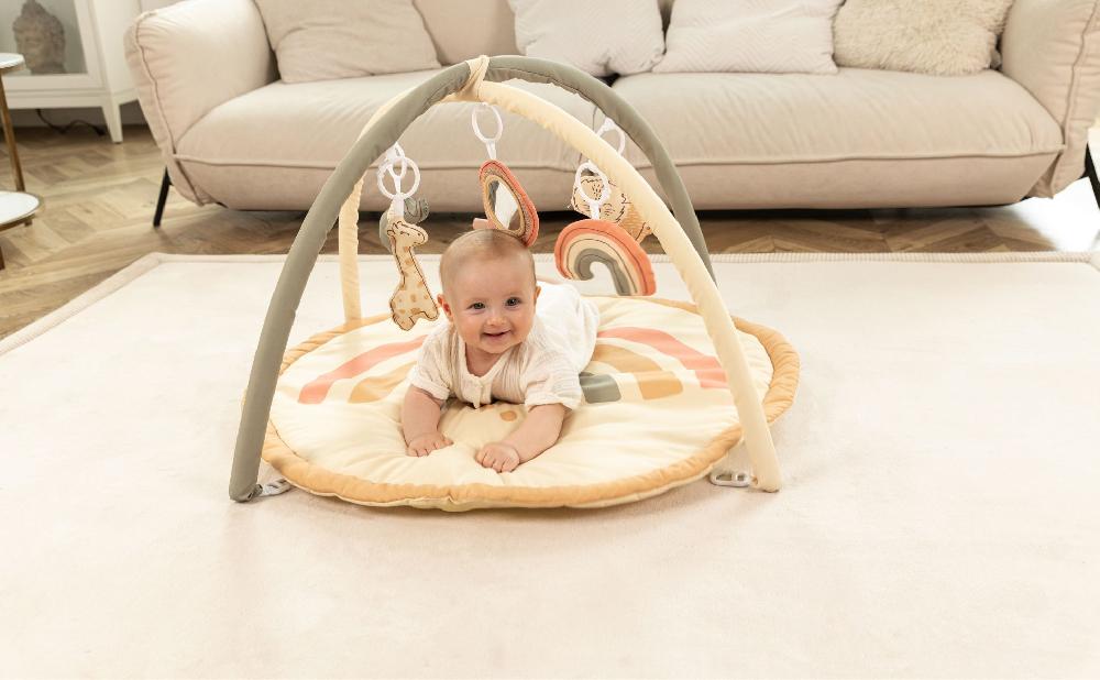babymarkt Samtmatte-Spielmatte für Baby 200 x 150 cm Beige Neueste Stile