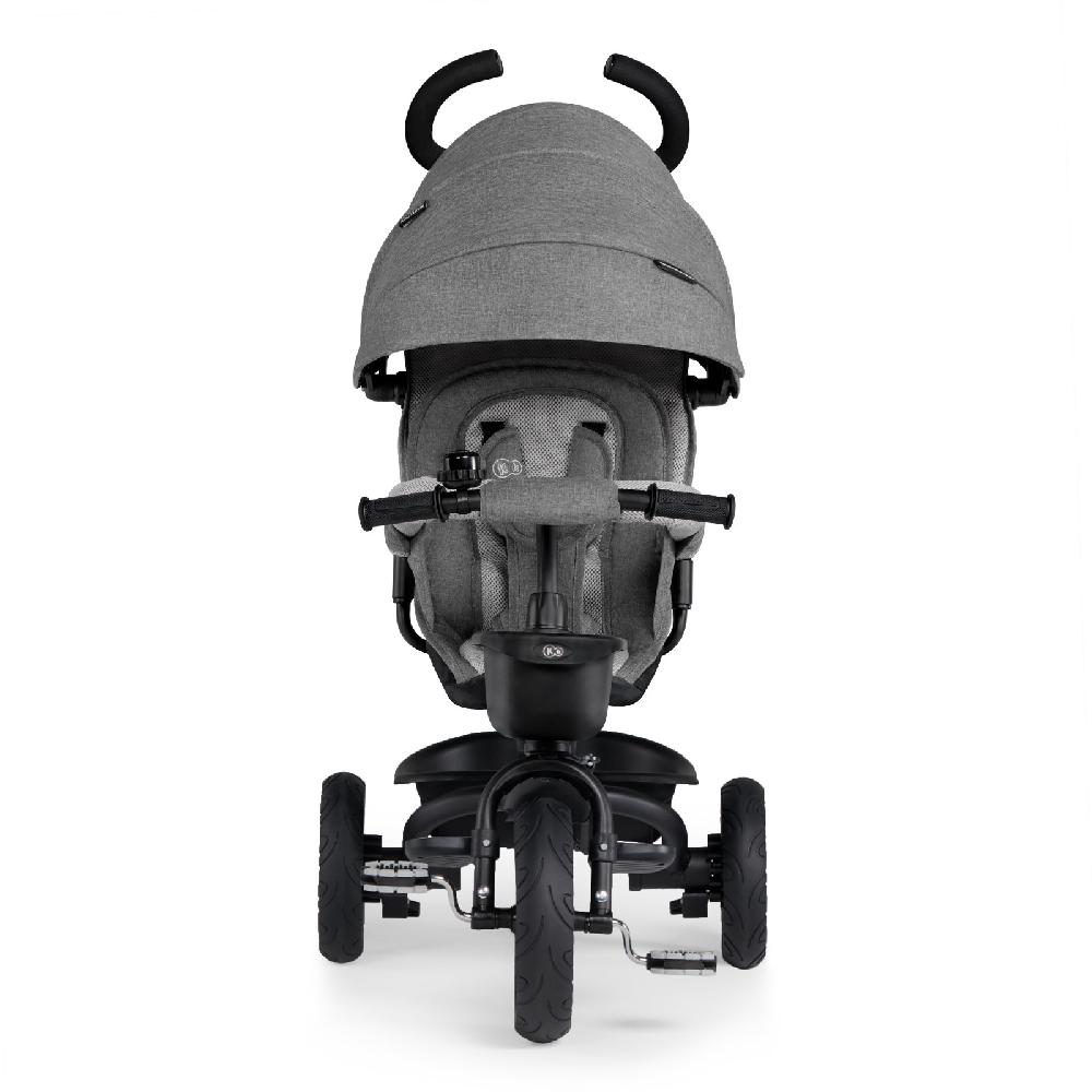 babymarkt 5 in 1 Dreirad SPINSTEP platinum grey Nur für heute