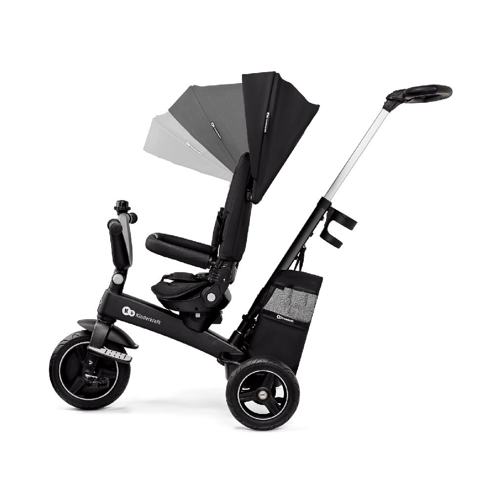 babymarkt Dreirad EASYTWIST black Sonderangebot der Fabrik