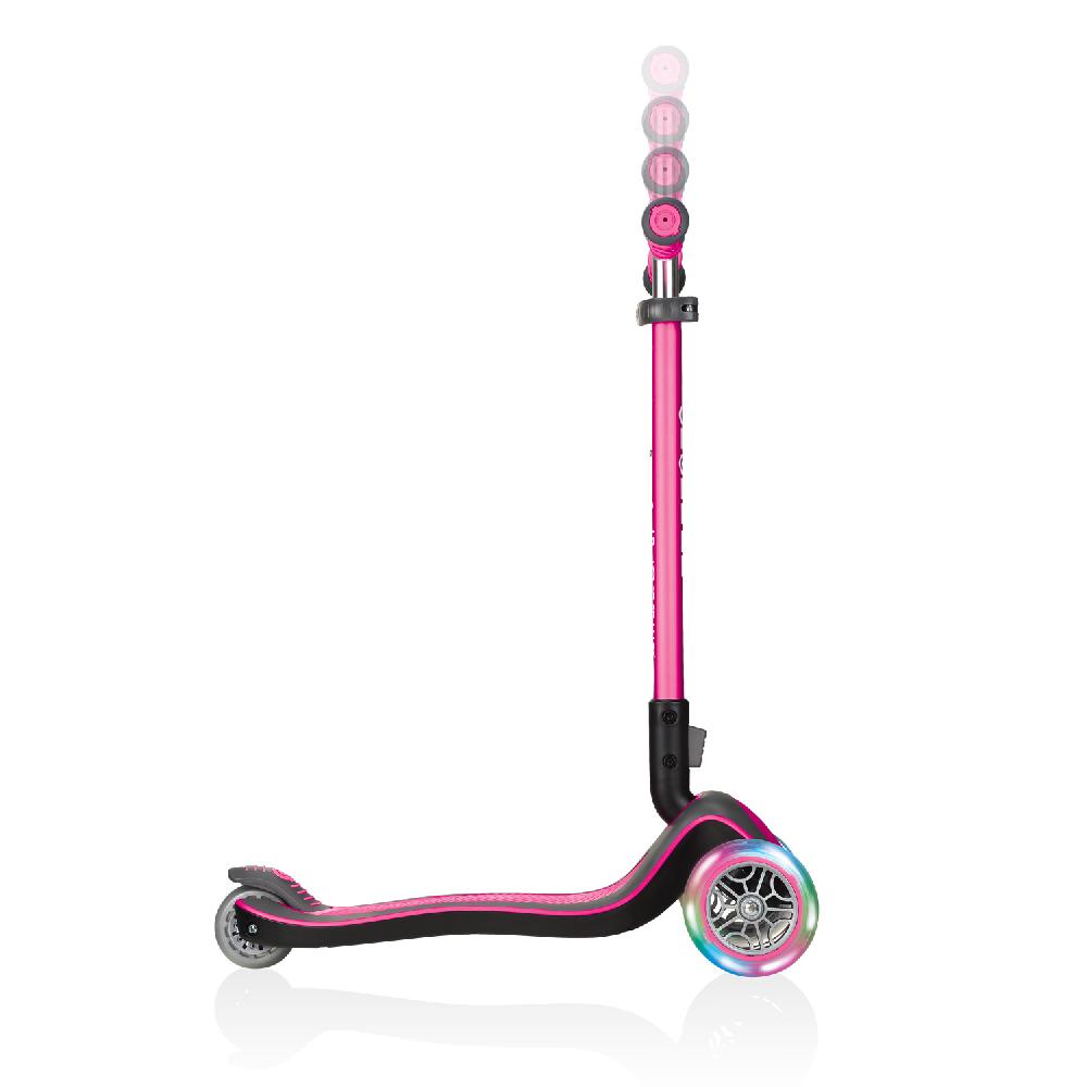 babymarkt Scooter ELITE DELUXE LIGHTS mit Leuchtrollen pink Bis zu 55% Rabatt