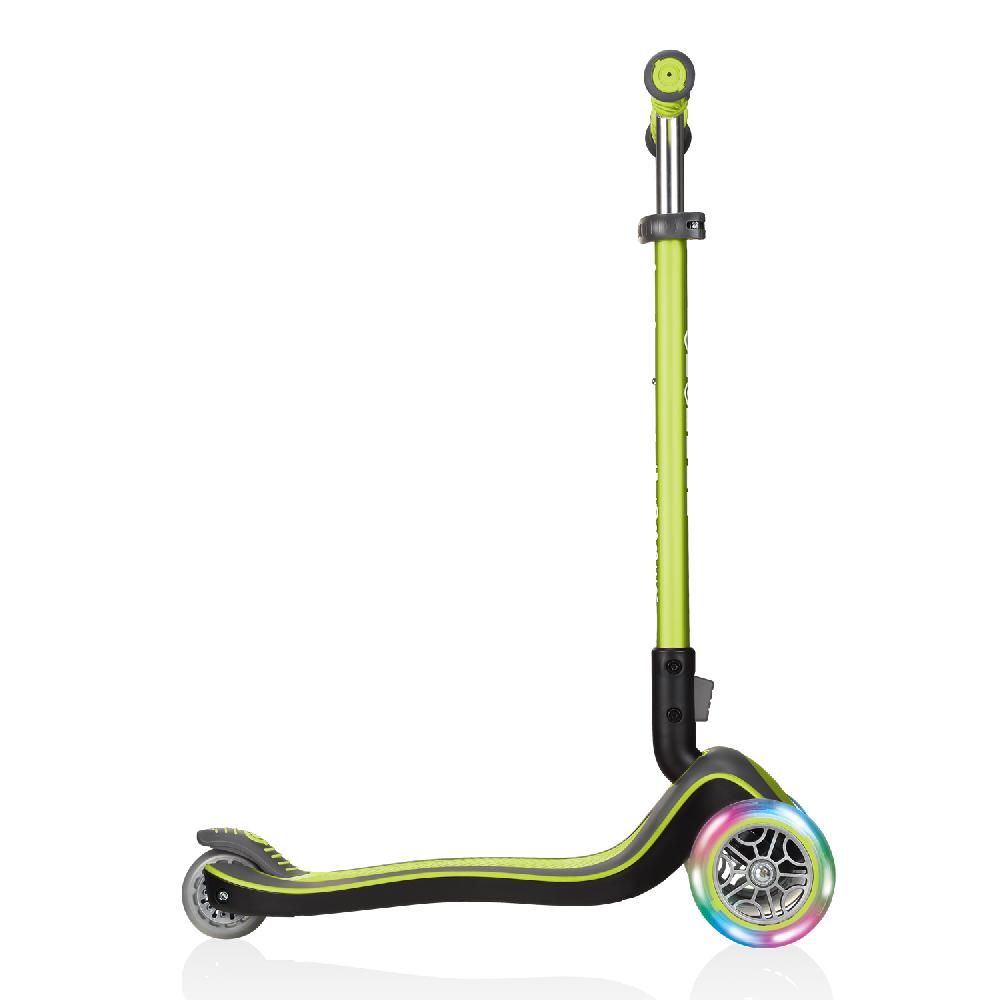 babymarkt Scooter ELITE DELUXE LIGHTS mit Leuchtrollen lime grün Clearance-Verkauf
