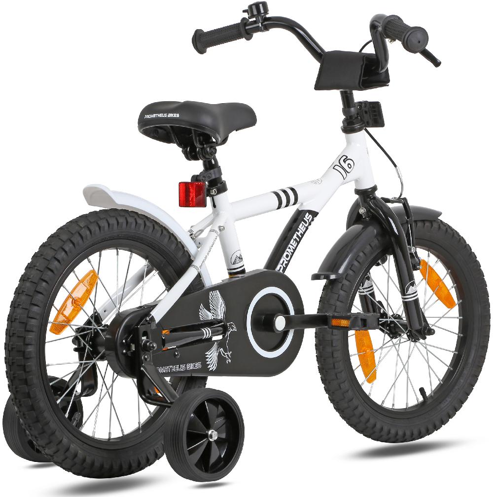 babymarkt Kinderfahrrad 16" mit Stützräder weiß-schwarz Speichern exportieren