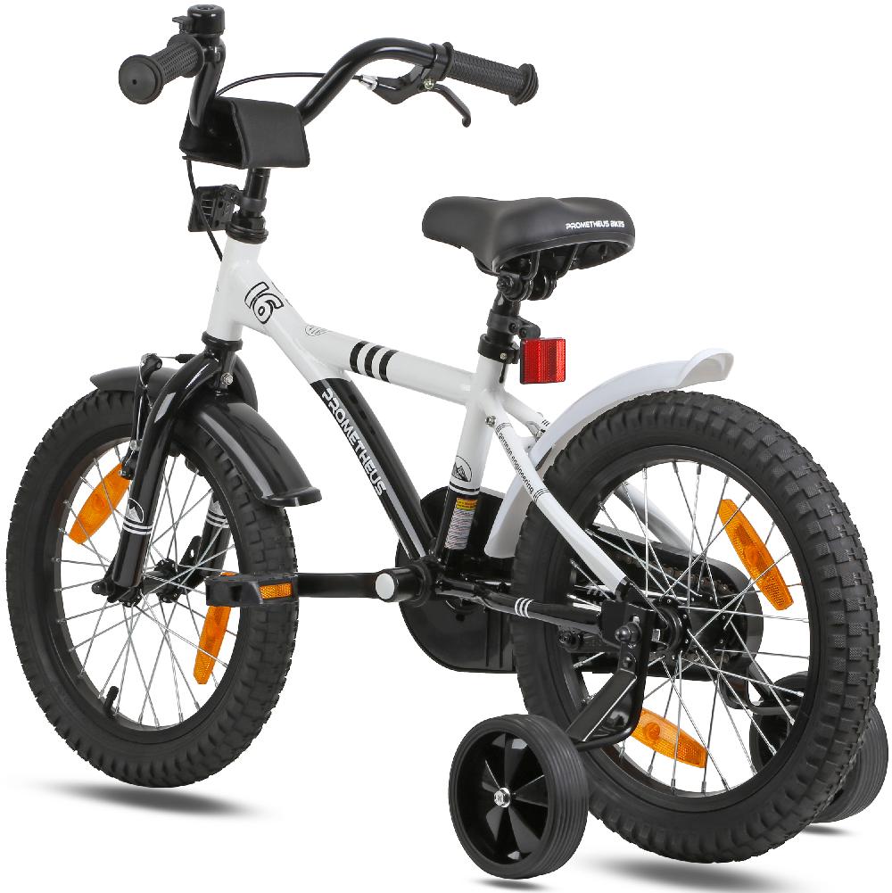 babymarkt Kinderfahrrad 16" mit Stützräder weiß-schwarz Speichern exportieren