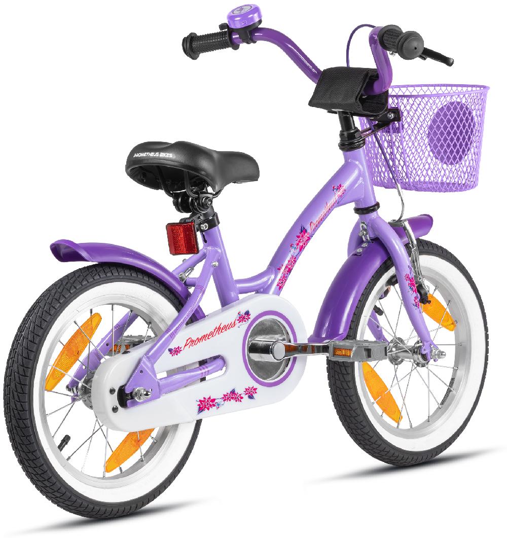 babymarkt Kinderfahrrad 14" mit Stützräder violett-weiß 50% Rabatt für begrenzte Zeit