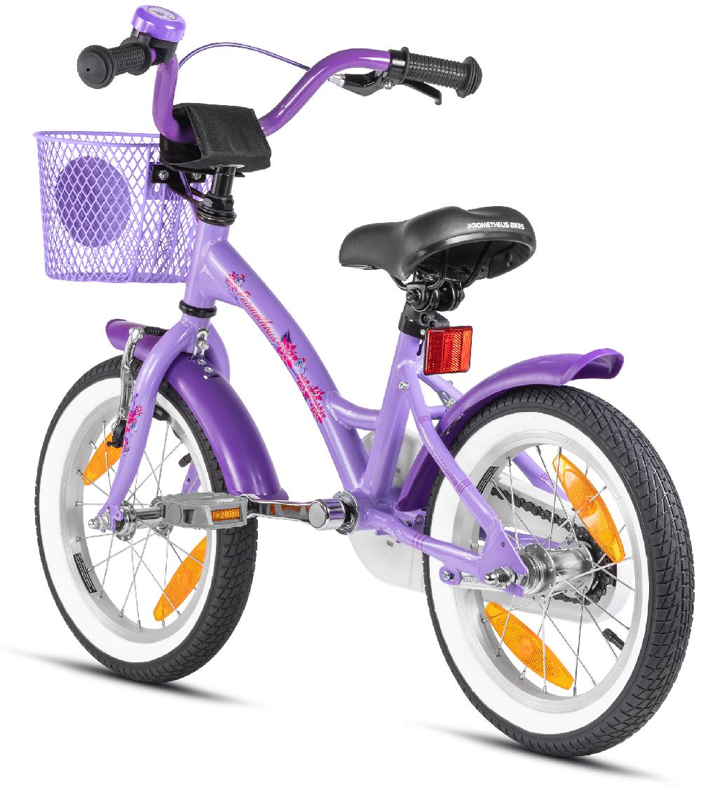 babymarkt Kinderfahrrad 14" mit Stützräder violett-weiß 50% Rabatt für begrenzte Zeit