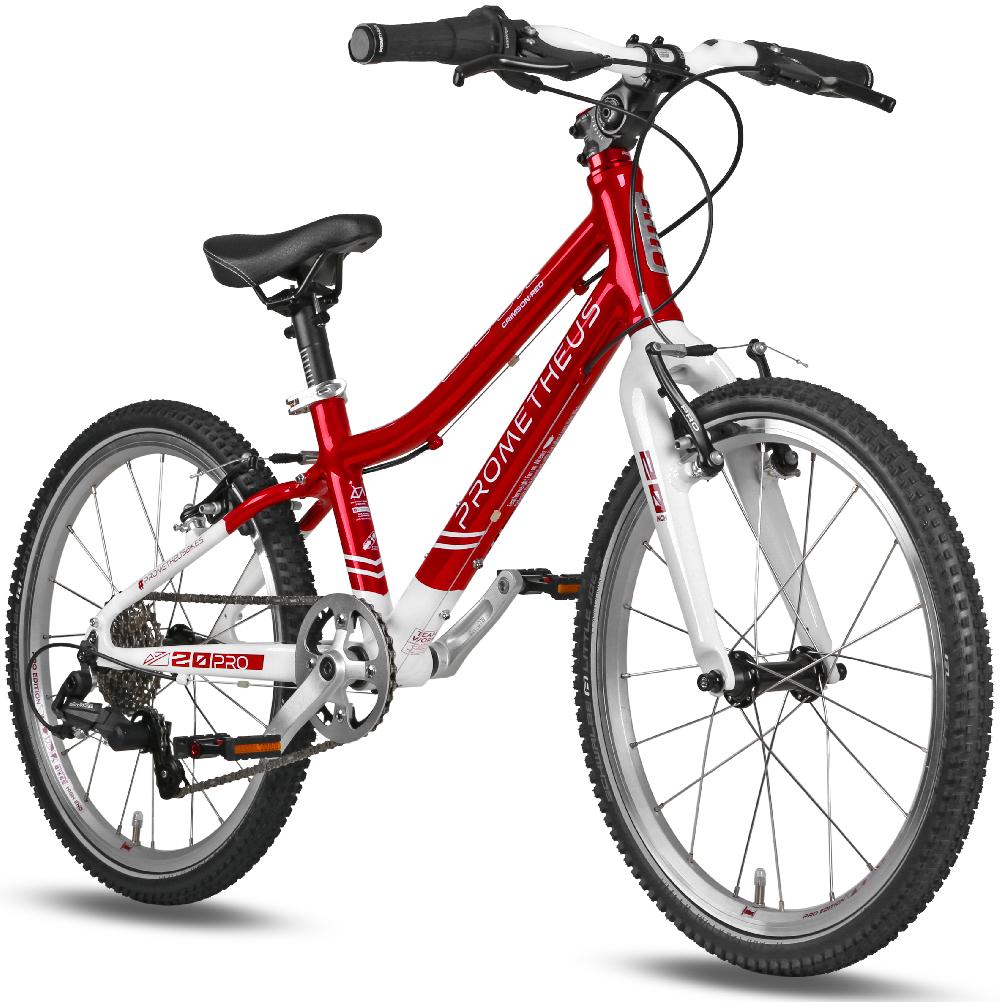 babymarkt PRO Kinderfahrrad 20" CRIMSON RED rot-weiss Kostenloser Versand