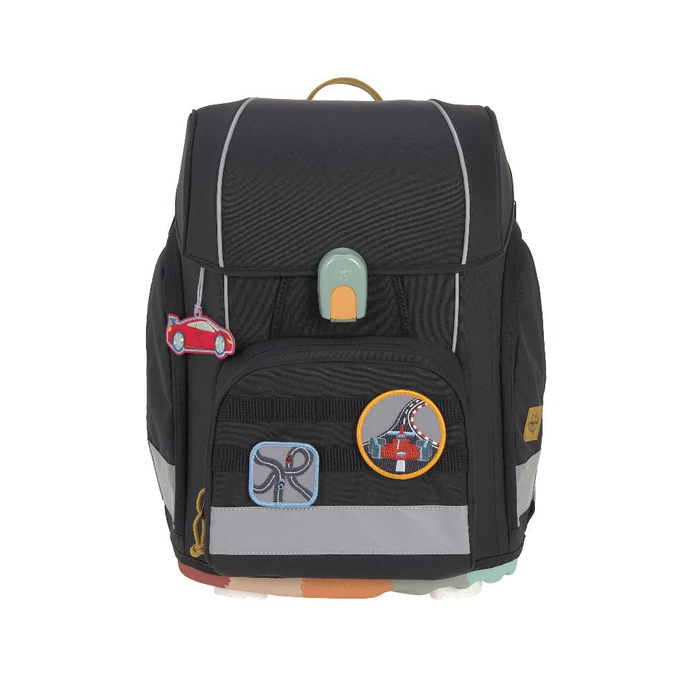 babymarkt Schulranzen-Set 7-tlg. Boxy Unique black Fabrikpreis