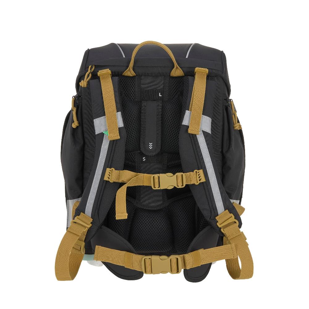babymarkt Schulranzen-Set 7-tlg. Boxy Unique black Fabrikpreis