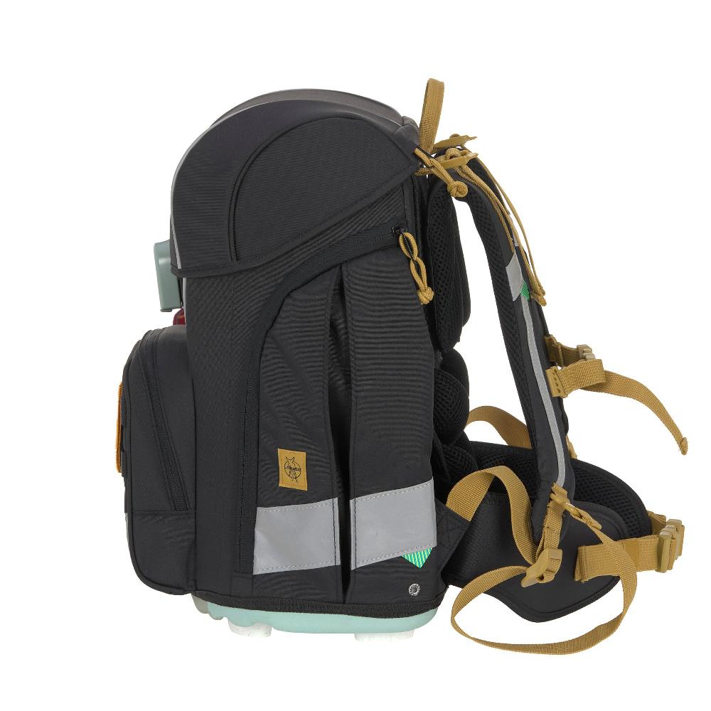 babymarkt Schulranzen-Set 7-tlg. Boxy Unique black Fabrikpreis