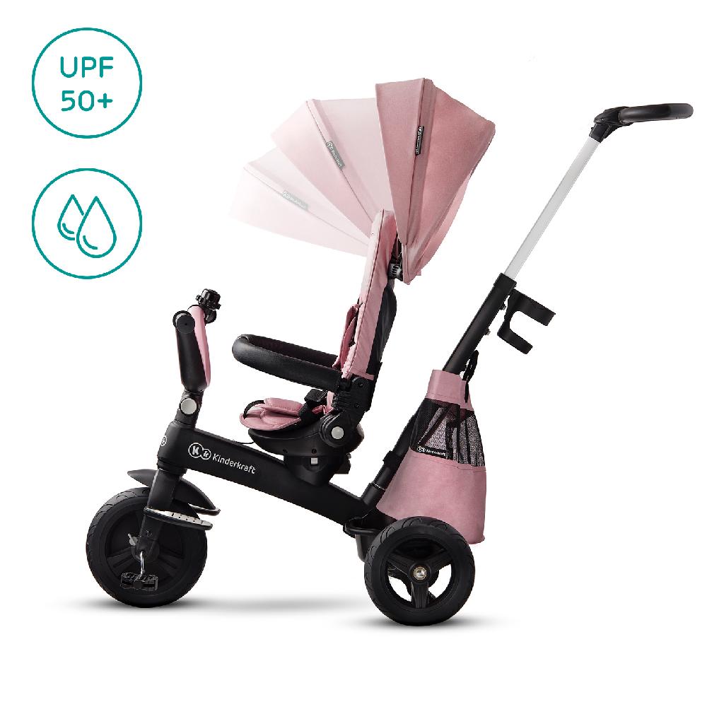 babymarkt Dreirad EASYTWIST mauvelous pink Versandkostenfrei