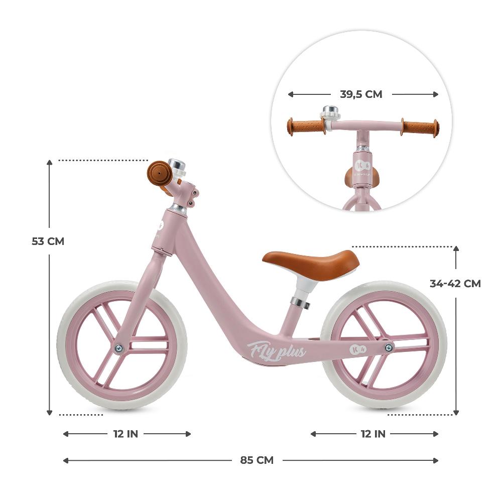 babymarkt balance bike FLY PLUS POWDER PINK Großer Ausverkauf
