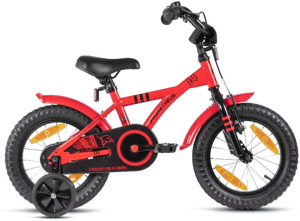 babymarkt Kinderfahrrad 14" mit Stützräder rot-schwarz Flash Sale