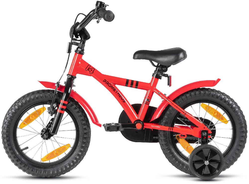 babymarkt Kinderfahrrad 14" mit Stützräder rot-schwarz Flash Sale