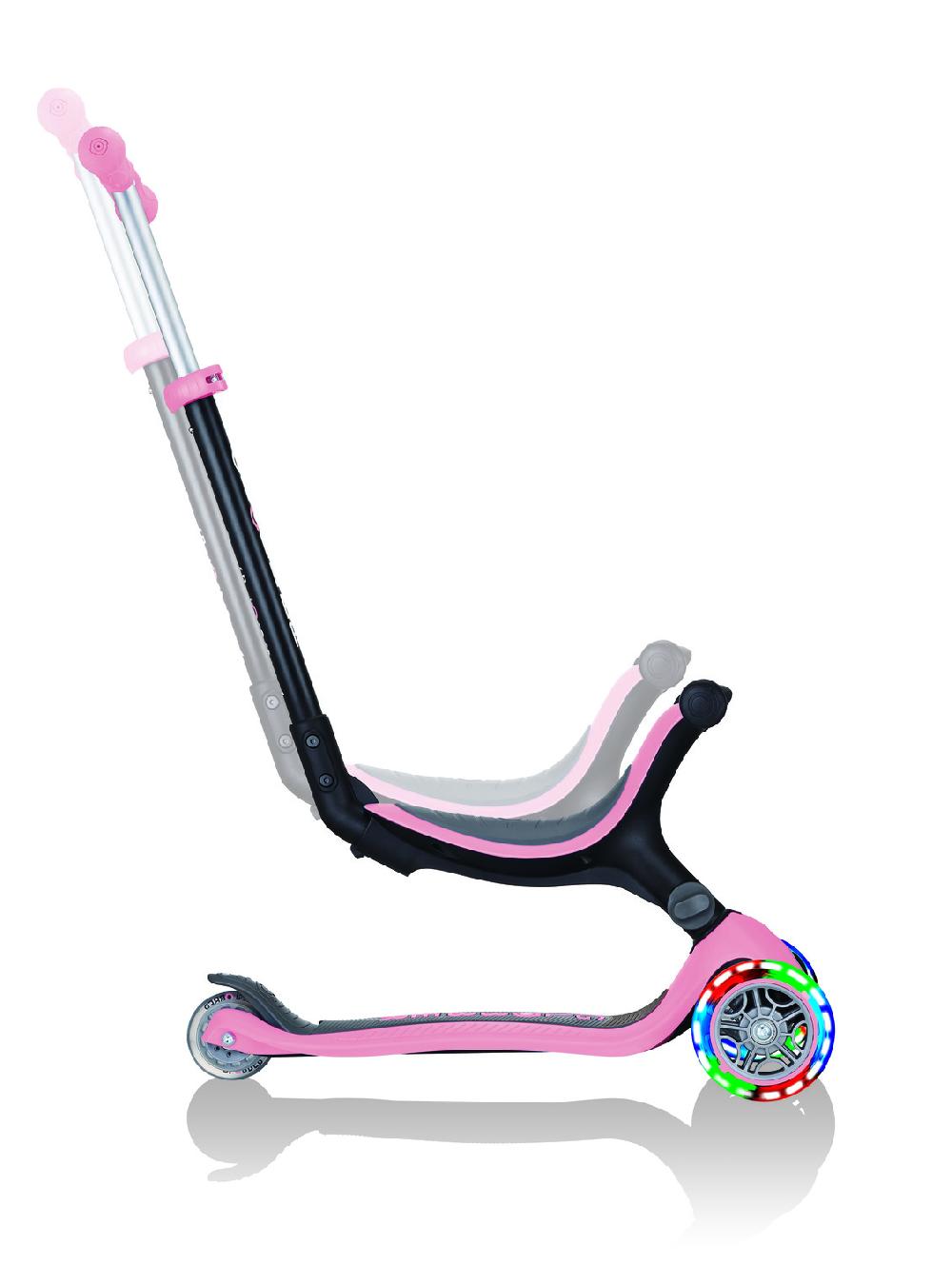 babymarkt GO-UP 4-in-1 FOLDABLE LIGHTS pastellrosa - mit Leuchtrollen Cyber Monday