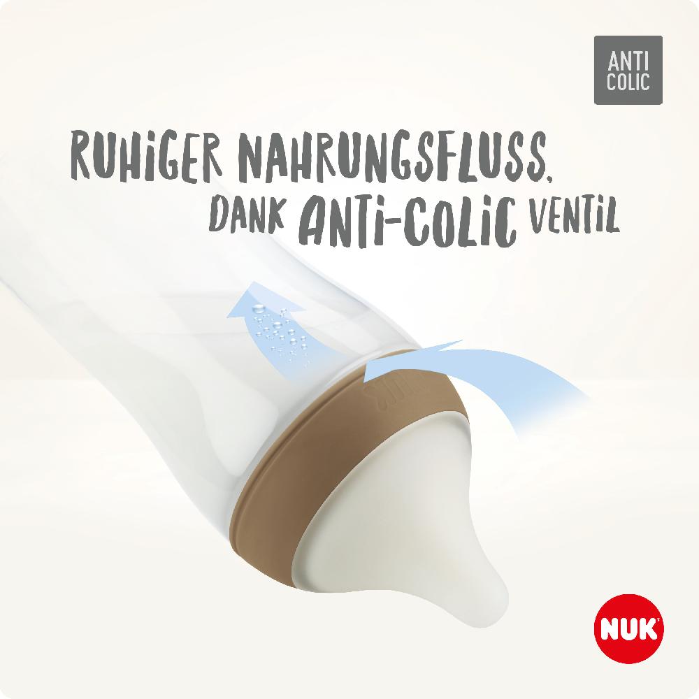 babymarkt Starterset Perfect Match Disney Winnie Pooh Anti-Colic inkl. Schnuller Space 0-6 Monate in beige und mint Zeitlich begrenztes Angebot