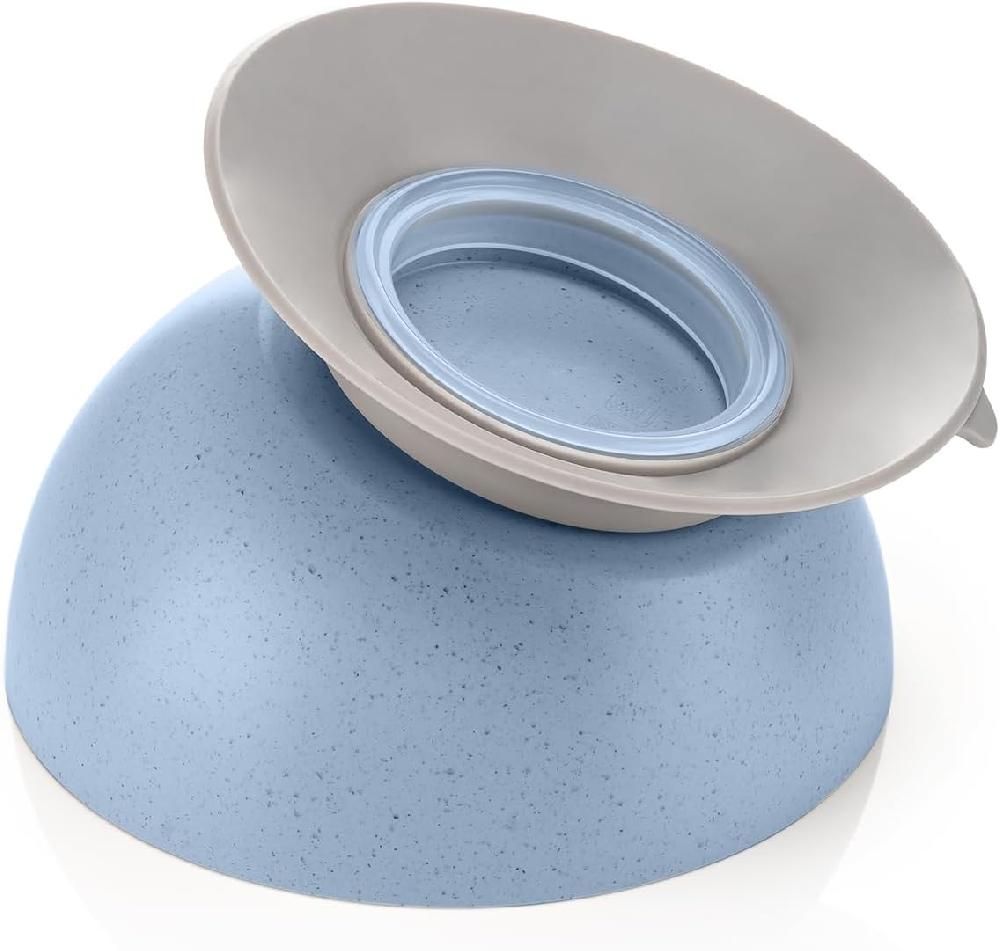 babymarkt Lernschale mit Saugnapf blau Große Rabatte