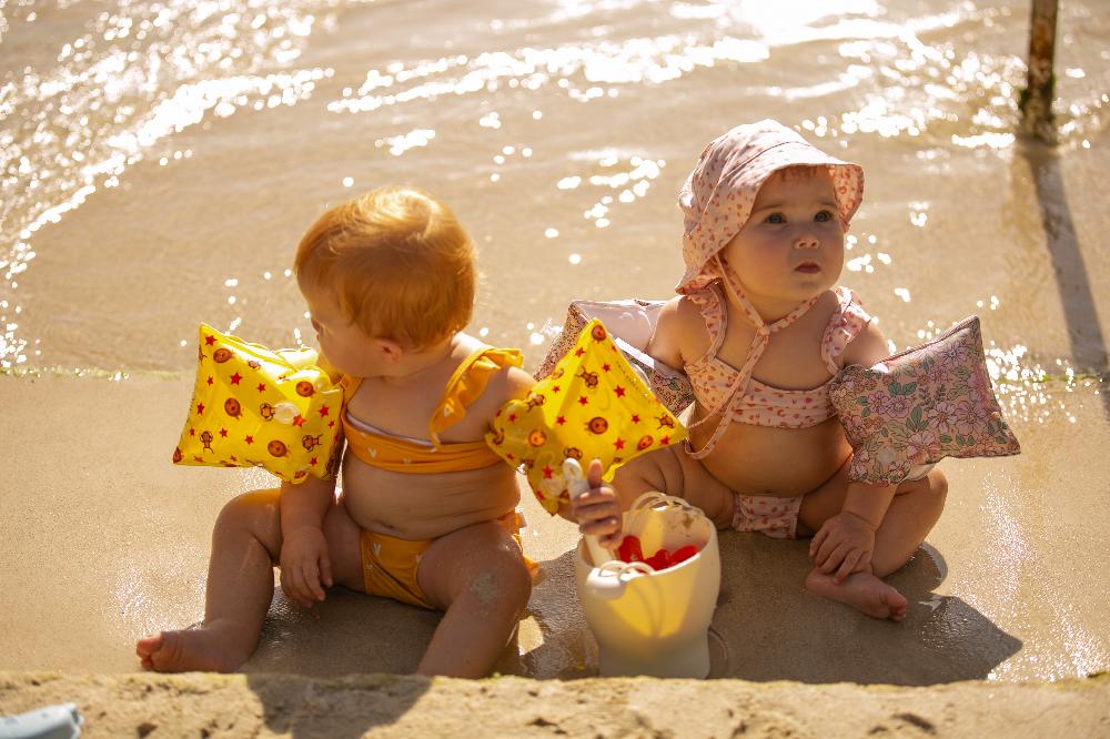 babymarkt Lila Leopard Schwimmflügel (0-2 Jahre) Letzte 3 Tage